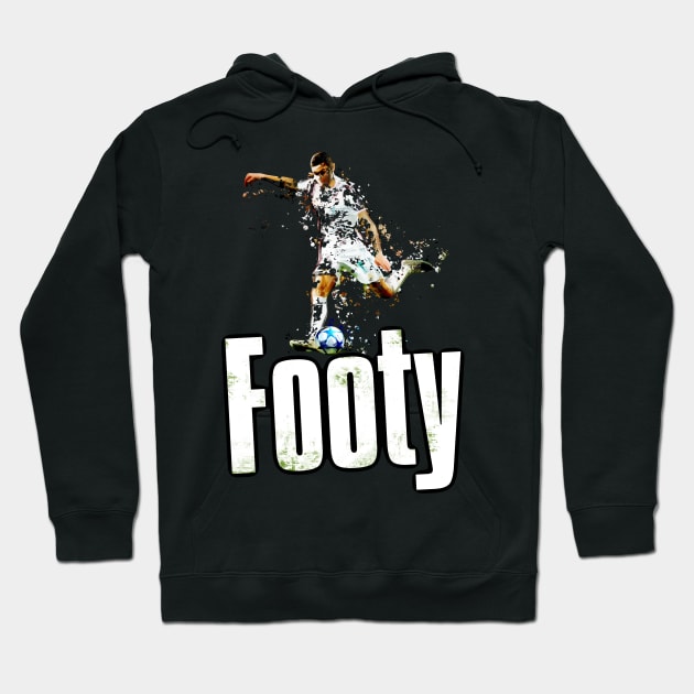 Football Hoodie by ILYOart